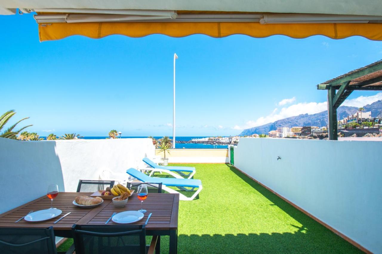 El Varadero Grande Terrasse Ensoleillee Face A La Mer Apartment Puerto de Santiago  Bagian luar foto