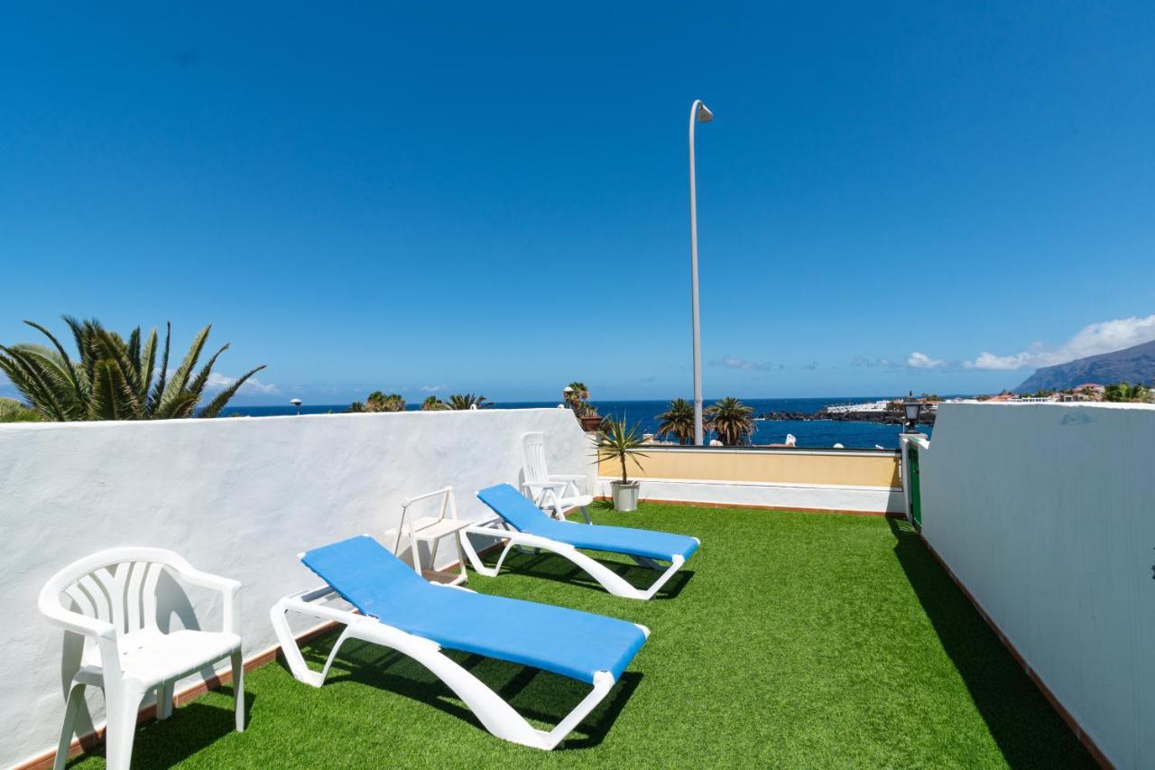 El Varadero Grande Terrasse Ensoleillee Face A La Mer Apartment Puerto de Santiago  Bagian luar foto
